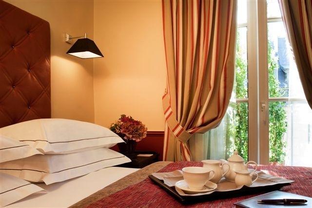Hotel Lenox Saint Germain 파리 객실 사진